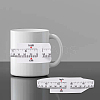 PP Plastic Baby Head Circumference Measuring Tape TOOL-WH0136-90-4