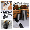 Men's 316 Surgical Stainless Steel Big Rectangle Hand Stamping Blank Tag Big Pendants STAS-UN0002-76B-7
