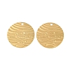 Ion Plating(IP) 304 Stainless Steel Pendants STAS-C106-07G-1