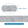 Glitter Resin Hotfix Rhinestone(Hot Melt Adhesive On The Back) OCOR-TA0001-14-11