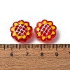 Glass Enamel Beads GLAA-C038-02F-3