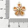 Brass Micro Pave Cubic Zirconia Pendants LS-KK-S514-02E-G-3