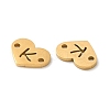 Ion Plating(IP) 304 Stainless Steel Connector Charms STAS-C081-04G-K-2