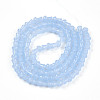 Baking Paint Glass Beads Strands DGLA-N007-01G-2