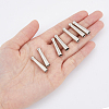SUPERFINDINGS 10Pcs Alloy Cord Ends FIND-FH0006-77-3