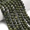 Natural Chinese Jade/Southern Jade Beads Strands G-P626-8mm-01-1