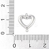 Non-Tarnish 304 Stainless Steel Links Connector Charms STAS-L022-416P-3