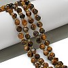 Natural Tiger Eye Beads Strands G-K387-A04-01-1
