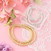 2 Strands 2 Colors Electroplated Non-magnetic Synthetic Hematite Beads Strands G-YW0001-36-5