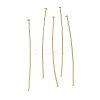 Brass Flat Head Pins KK-H502-01H-G-1