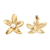 Ion Plating(IP) 304 Stainless Steel Stud Earrings EJEW-S246-05G-4