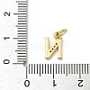 Brass Micro Pave Cubic Zirconia Charms KK-I382-03G-N-3