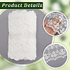 5 Yards Milk Fiber Embroidery Lace Trim Ribbon OCOR-GF0005-14B-5