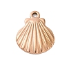 Ion Plating(IP) 304 Stainless Steel Pendants STAS-E182-15RG-1