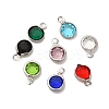 304 Stainless Steel with Glass Charms STAS-G305-11P-1