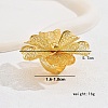 Elegant Middle Eastern Style Flower Iron Cuff Rings for Wedding Party RY8475-5