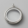 Alloy Locket Pendants STAS-WH0111-670P-1