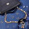 10 Sets Brass D-Ring Anchor Shackle Clasps KK-FH0003-05-5
