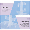 Plastic Doll Stands ODIS-WH0038-98B-4