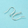 925 Sterling Silver Hoop Earring Findings STER-H107-09S-3