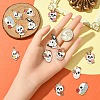 14Pcs 7 Styles Halloween Alloy Pendants ENAM-YW0004-69-5