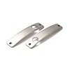 Tarnish Resistant 201 Stainless Steel Connector Charms STAS-D244-32P-C-3
