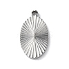 Non-Tarnish 304 Stainless Steel Pendants STAS-D025-05P-02-1