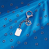 500Pcs Non-Tarnish 304 Stainless Steel Split Rings STAS-UN0065-26P-03-2
