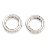 Non-Tarnish 316 Stainless Steel Spring Gate Rings LS-STAS-M296-01P-C-01-2