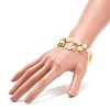 Acrylic Imitation Pearl Stretch Bracelet BJEW-JB08448-01-3