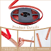 PVC Plastic Edge Banding AJEW-GF0013-89B-07-6