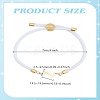 1pc Adjustable Nylon Cord Slider Bracelets for Women BJEW-LP0001-33Z-G-2