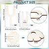 Wood Pom Pom Maker Kit WOOD-WH0050-008-2