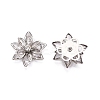 Acrylic Rhinestone Flower Flat Back Cabochons LS-RSB027-06-2