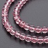 Crackle Glass Beads Strands GLAA-S192-B-006-3
