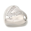 Rack Plating Brass Micro Pave Cubic Zirconia Pendants KK-I722-04P-V-2