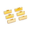 Iron Ribbon Crimp Ends E183Y-G-1