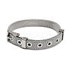 Tarnish Resistant Fashionable Unisex 304 Stainless Steel Watch Band Wristband Bracelets LS-BJEW-F065B-01-5