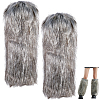 Polyester Imitation Fox Hair Boot Cover AJEW-WH20130-37B-1