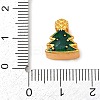 Christams Brass Enamel European Beads LS-KK-F922-03B-G-3