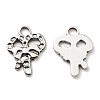 Non-Tarnish 304 Stainless Steel Charms STAS-Q248-04P-1