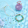 1440Pcs 24 Colors Transparent Acrylic Beads MACR-PH0001-98-4