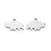 Non-Tarnish 304 Stainless Steel Charms STAS-F266-13P-3
