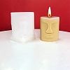 3D Abstract Face Candle Food Grade Silicone Molds DIY-C027-04-1