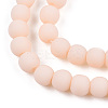 Opaque Glass Beads Strands GLAA-T032-P4mm-MD09-2