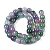 Dyed Natural White Jade Beads Strands G-T138-D21-2