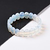 Opalite Oval Beaded Stretch Bracelet G-E010-01O-5