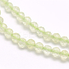 Natural Prehnite Beads Strands G-F509-30-3mm-3