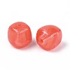 Opaque Acrylic Beads X-OACR-ZX006-33E-2