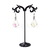 T Bar Iron Earring Displays Sets ODIS-P008-01B-5